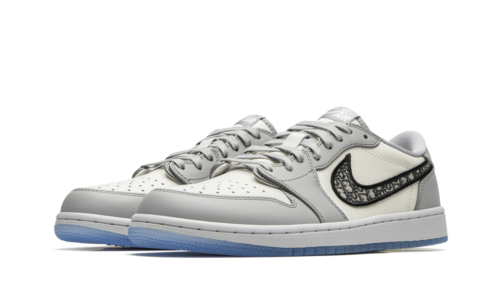 Air Jordan 1 Low x Dior 'White Grey' CN8608-002