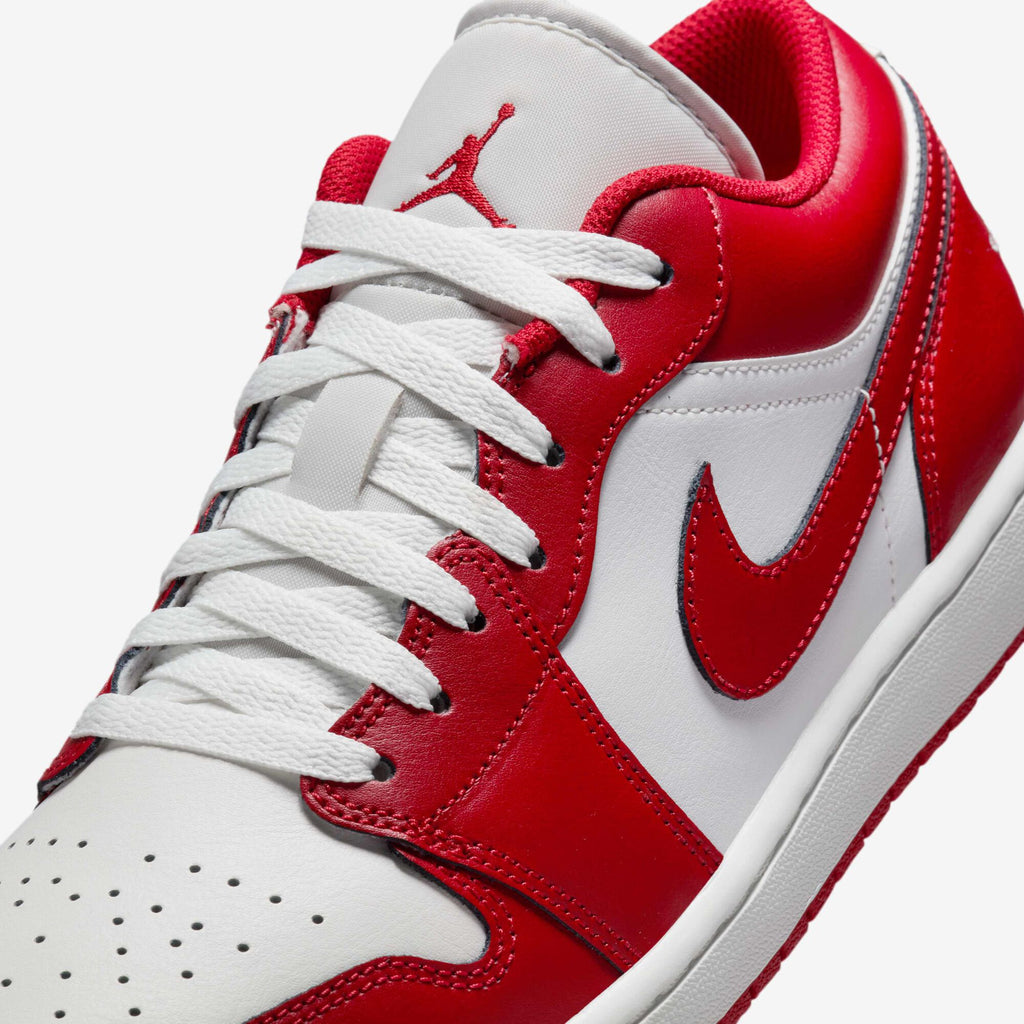 Air Jordan 1 Low 'Summit White Varsity Red' 553558-166