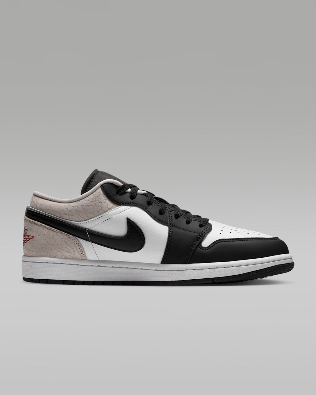 Air Jordan 1 Low SE 'Black White Light Orewood Brown' IQ5490-007