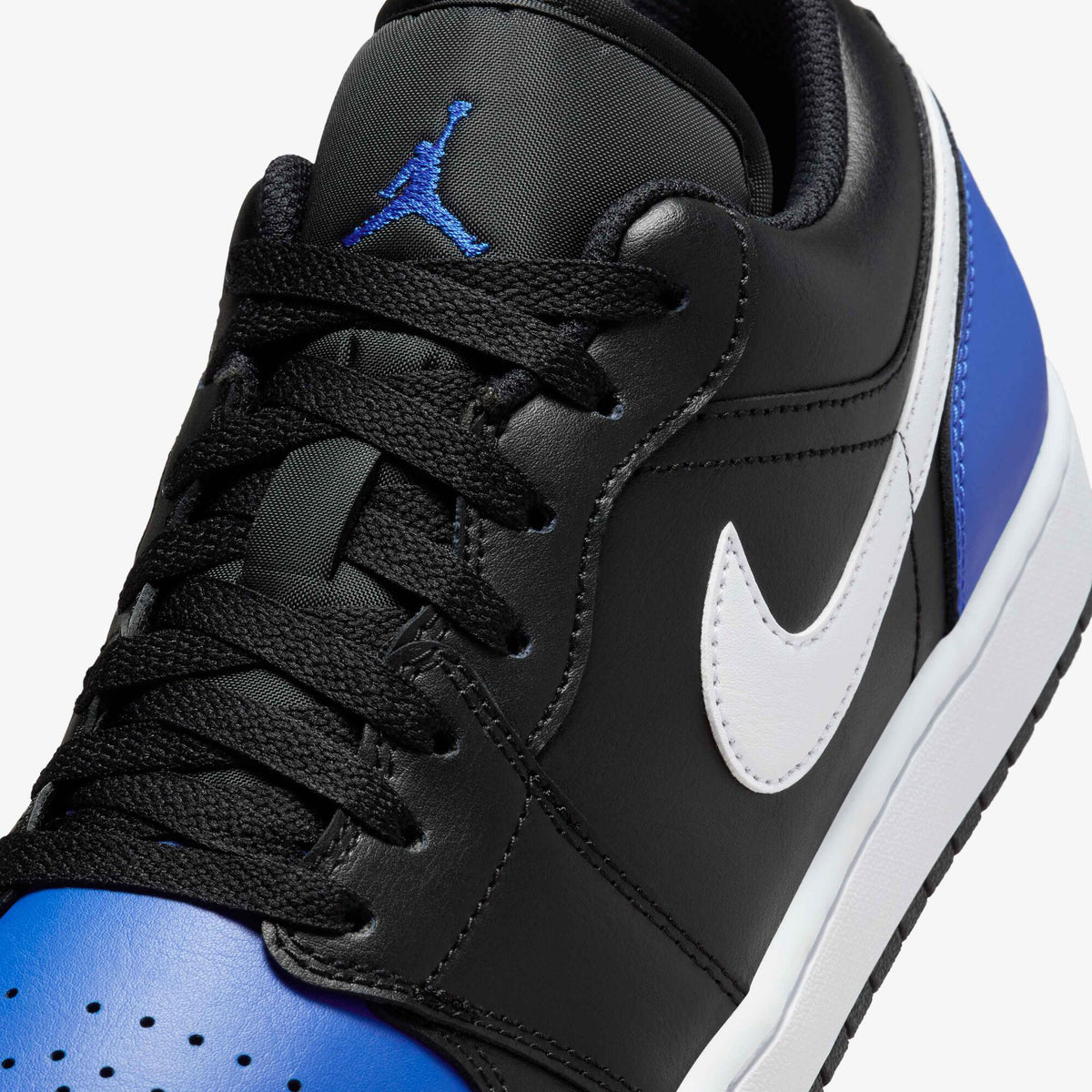 Air Jordan 1 Low 'Black Royal Toe' 553558-042