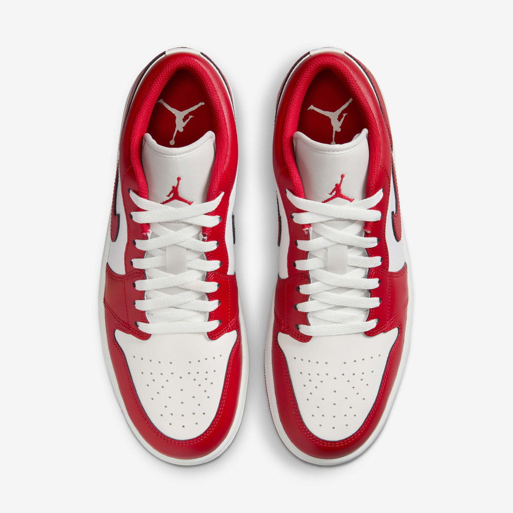 Air Jordan 1 Low 'Summit White Varsity Red' 553558-166