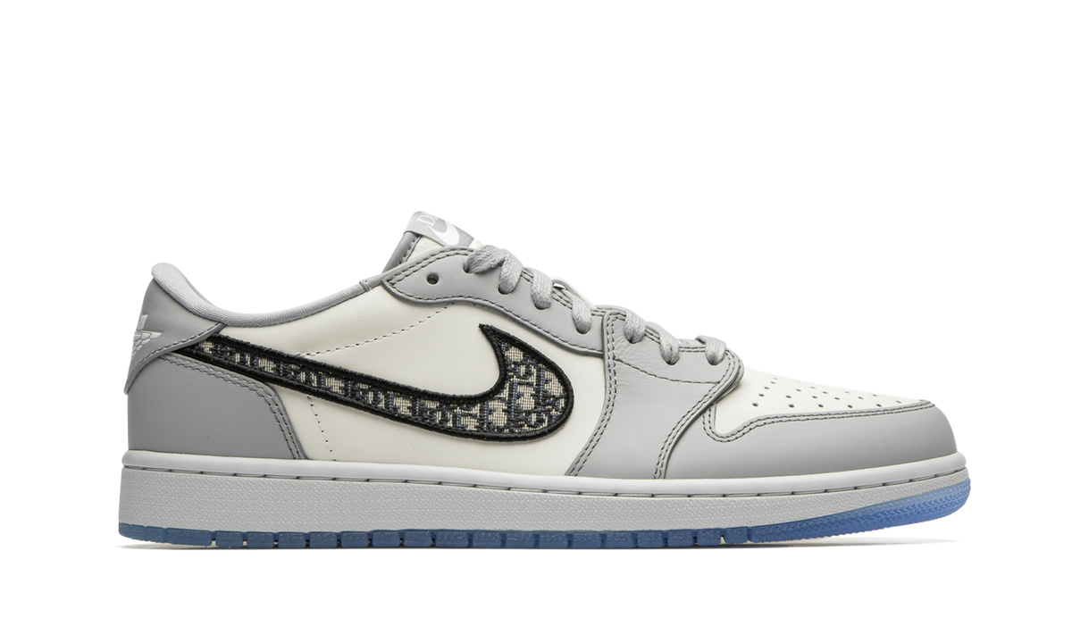 Air Jordan 1 Low x Dior 'White Grey' CN8608-002