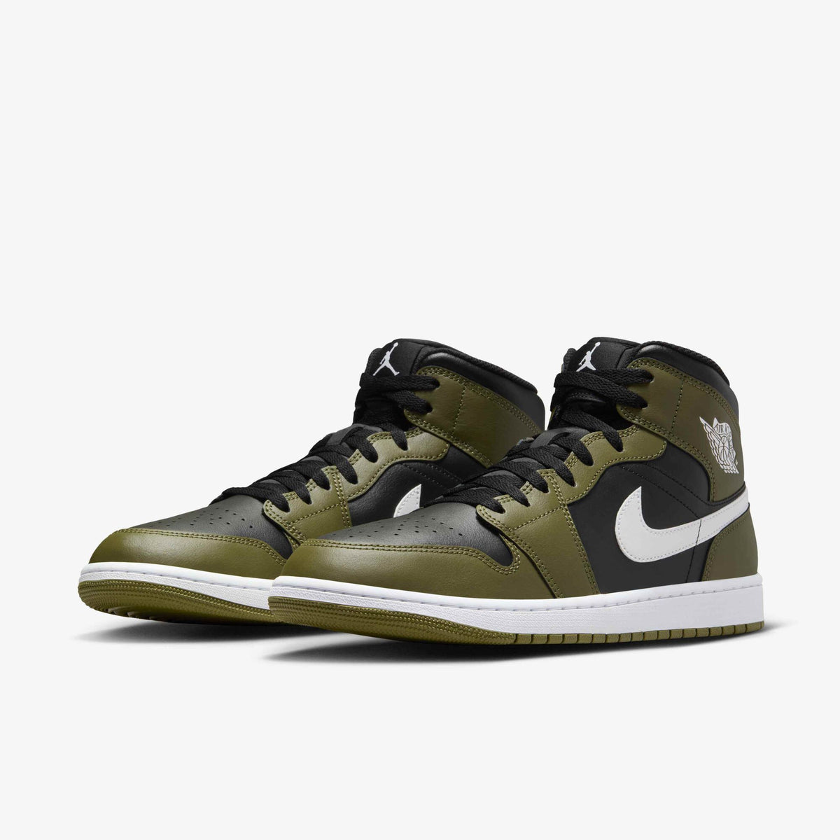 Air Jordan 1 Mid 'Black Medium Olive' DQ8426-092