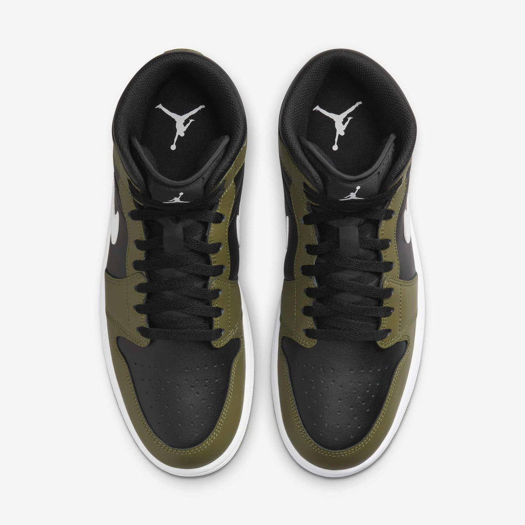 Air Jordan 1 Mid 'Black Medium Olive' DQ8426-092