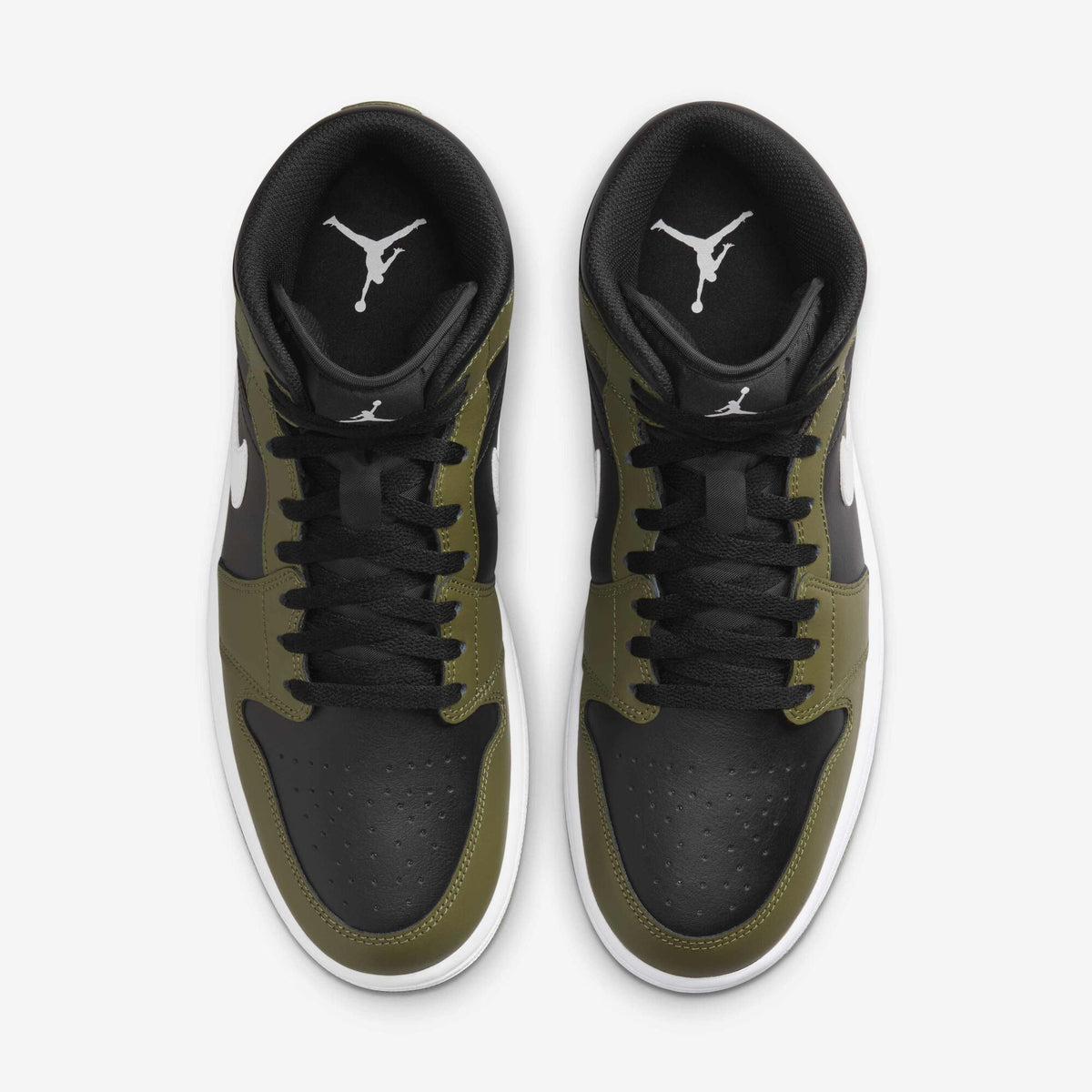 Air Jordan 1 Mid 'Black Medium Olive' DQ8426-092