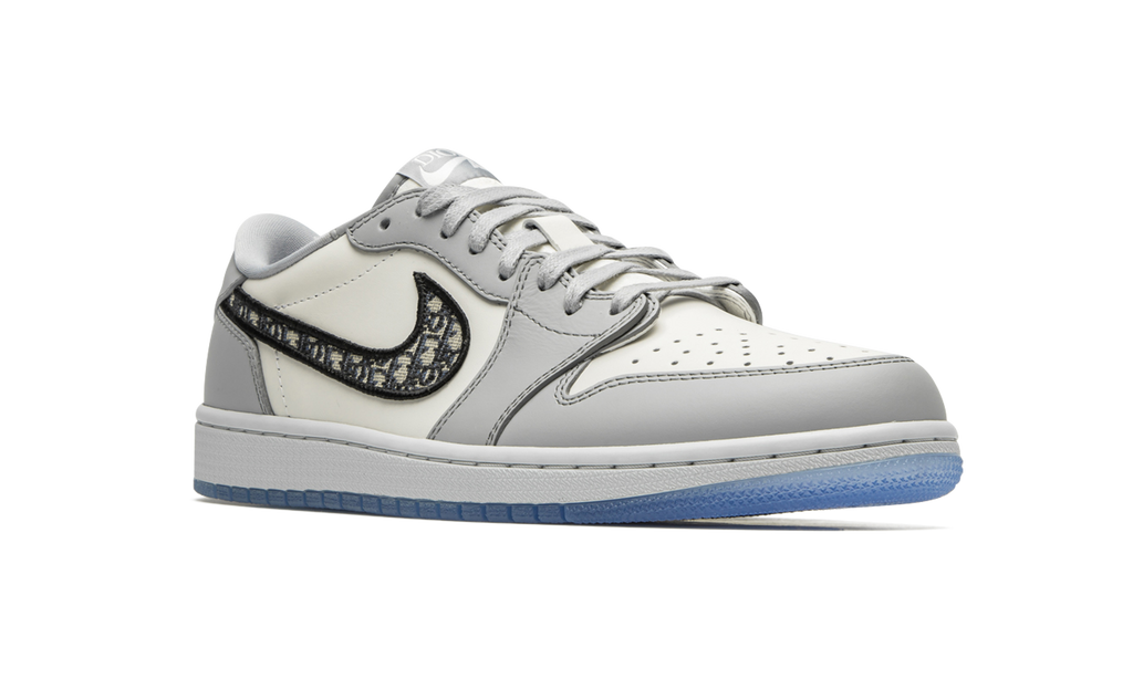Air Jordan 1 Low x Dior 'White Grey' CN8608-002