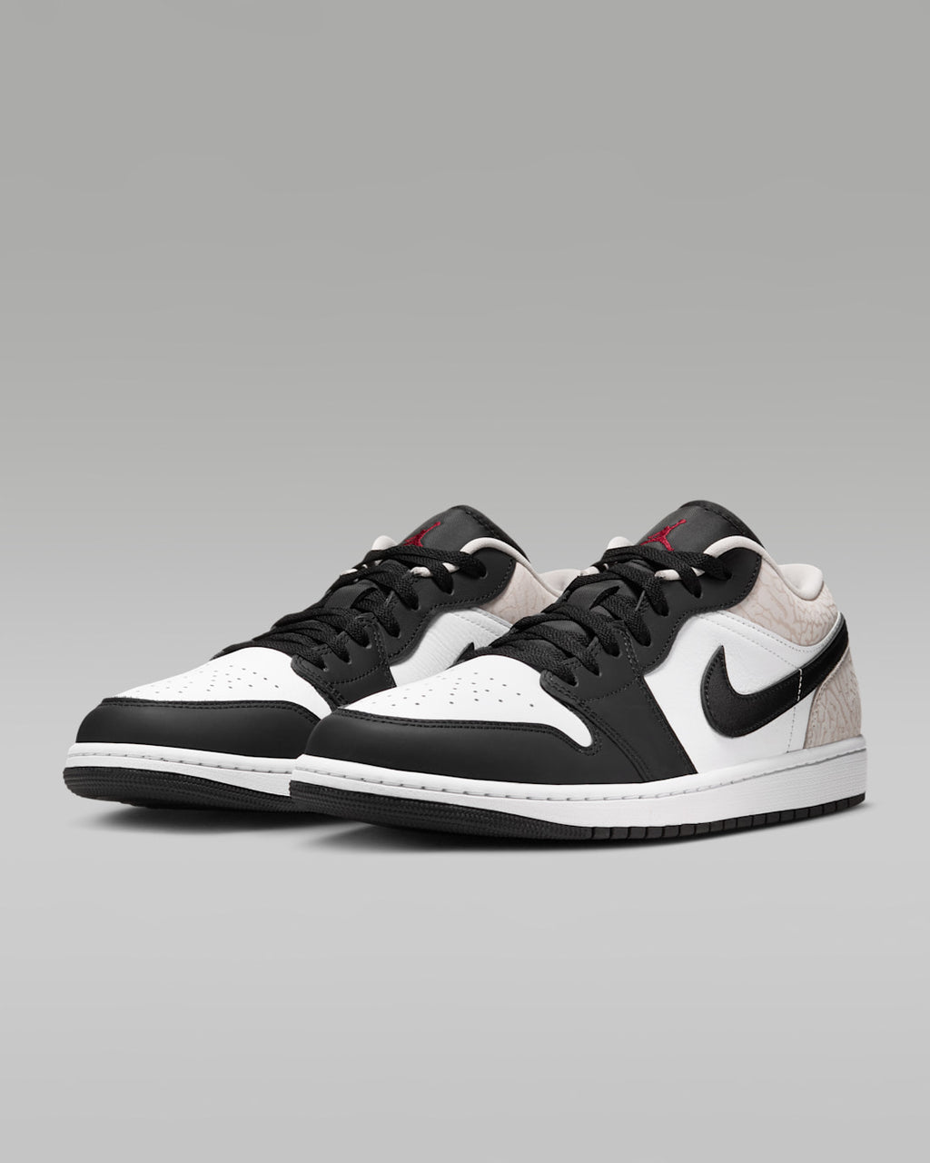 Air Jordan 1 Low SE 'Black White Light Orewood Brown' IQ5490-007