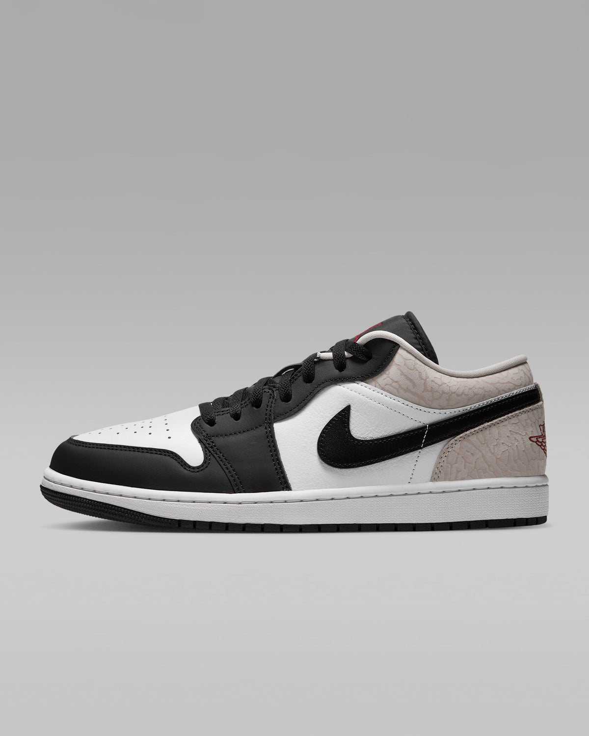 Air Jordan 1 Low SE 'Black White Light Orewood Brown' IQ5490-007