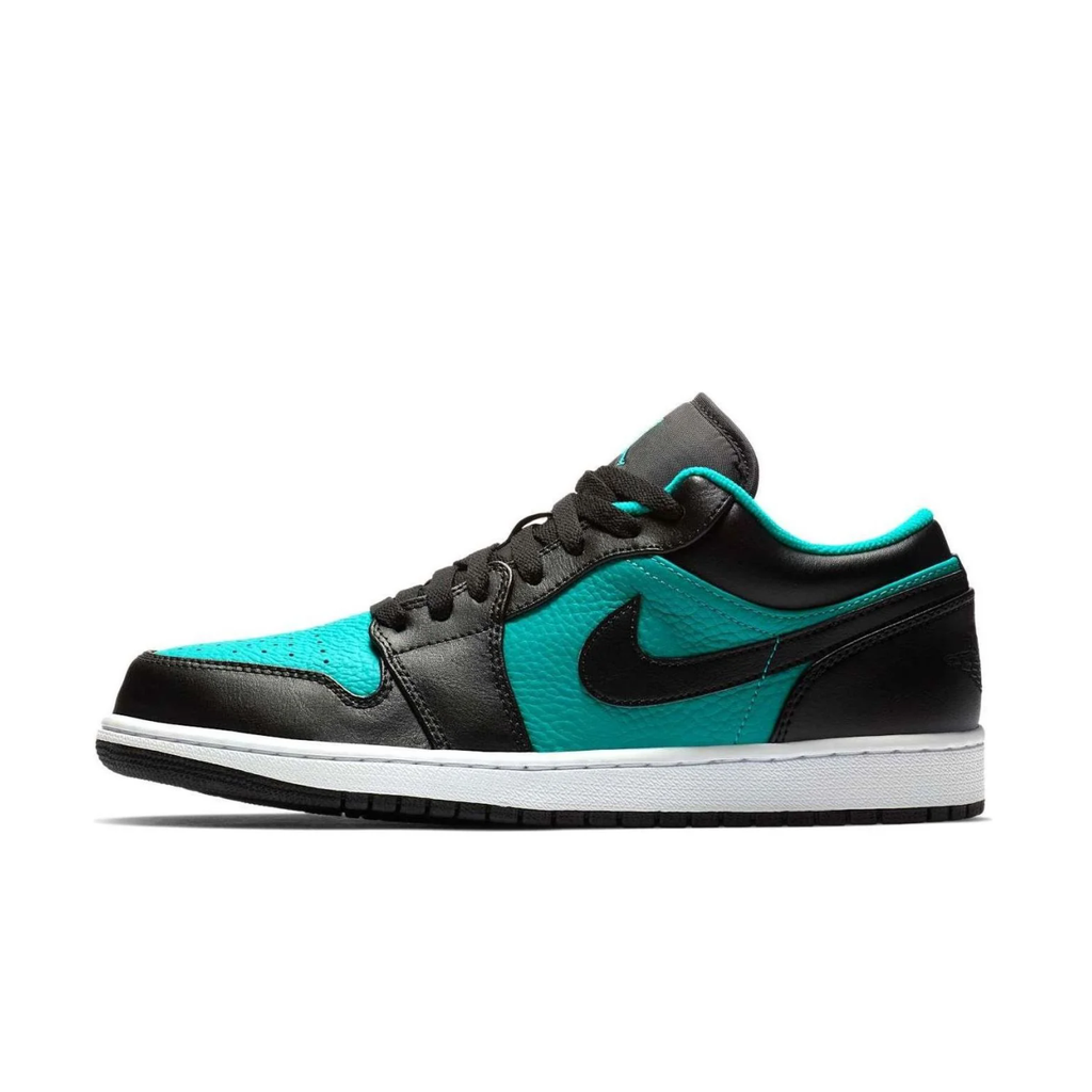 Air Jordan 1 Low 'Black Aqua' 553558-006