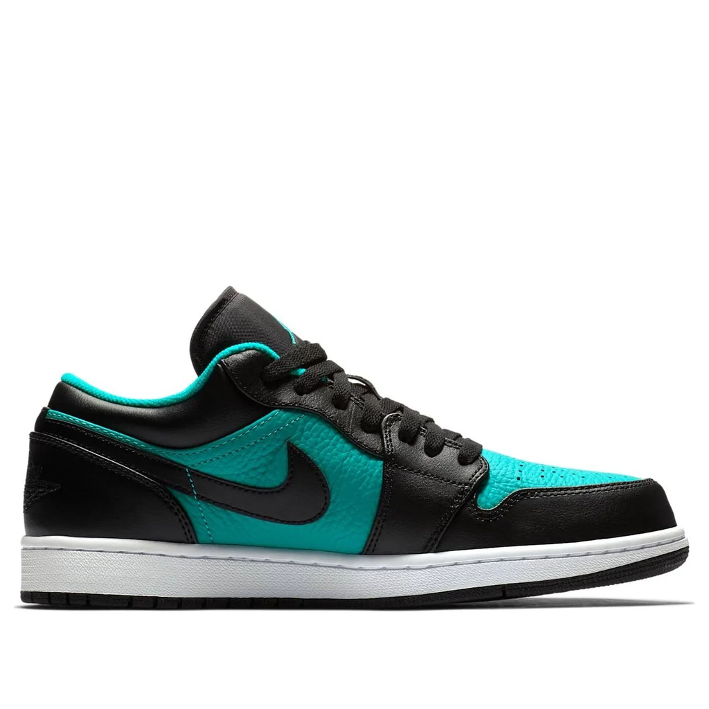 Air Jordan 1 Low 'Black Aqua' 553558-006