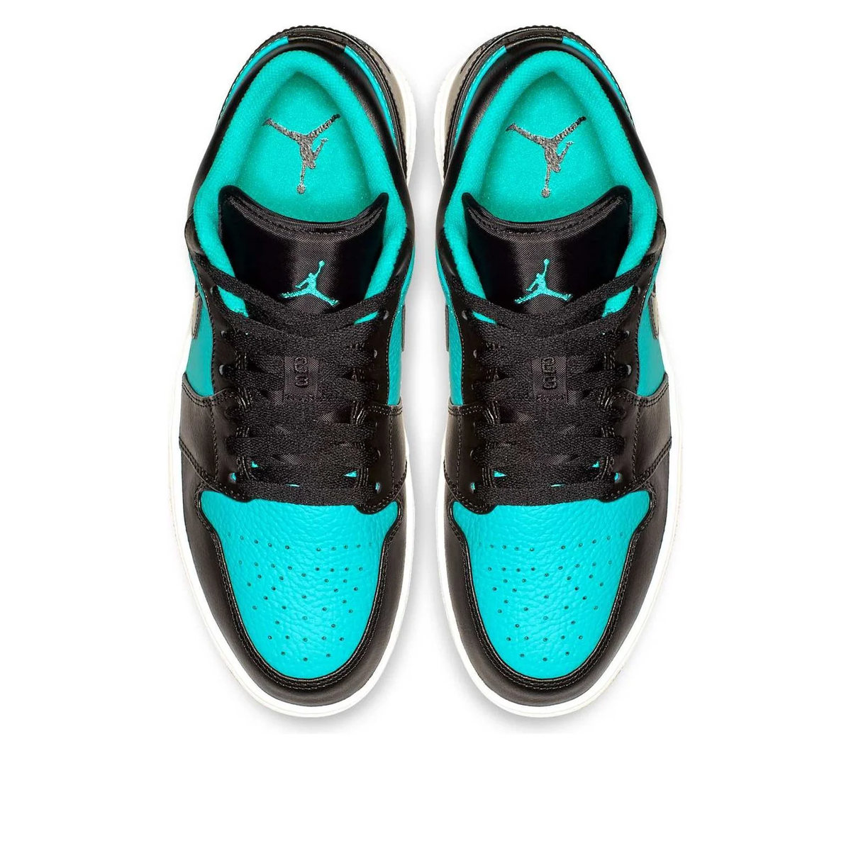 Air Jordan 1 Low 'Black Aqua' 553558-006