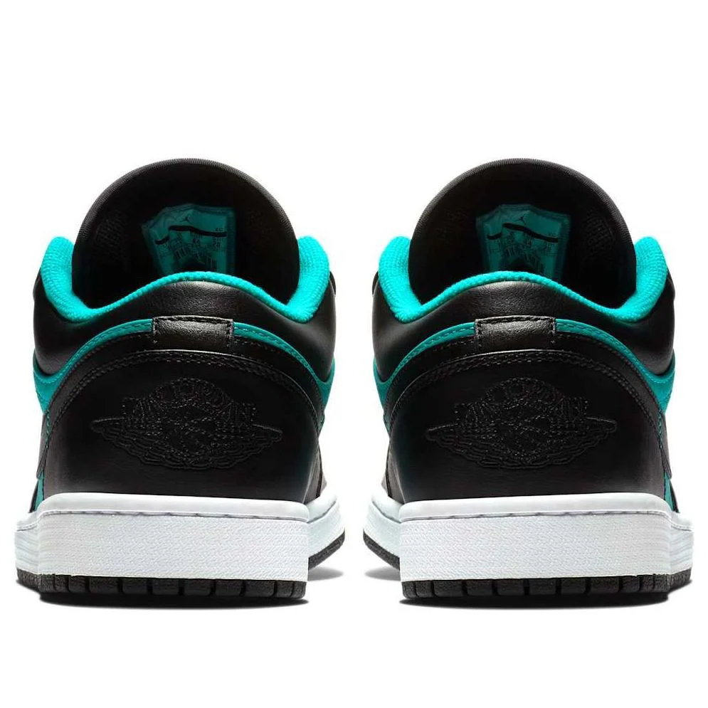 Air Jordan 1 Low 'Black Aqua' 553558-006