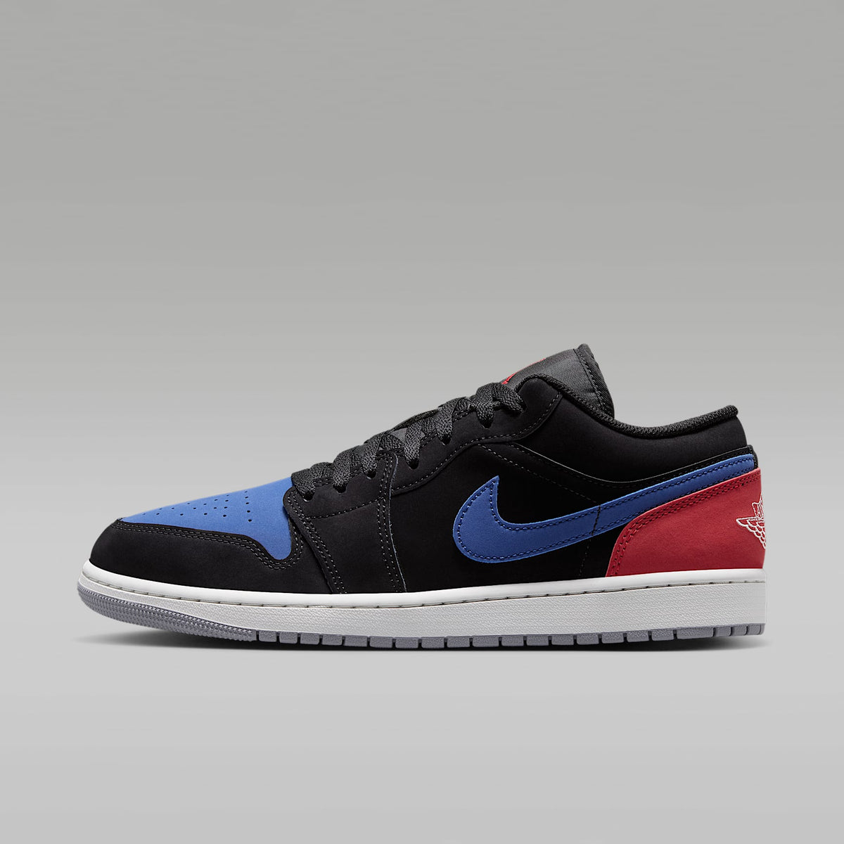 Air Jordan 1 Low  Black/True Blue 553558-049