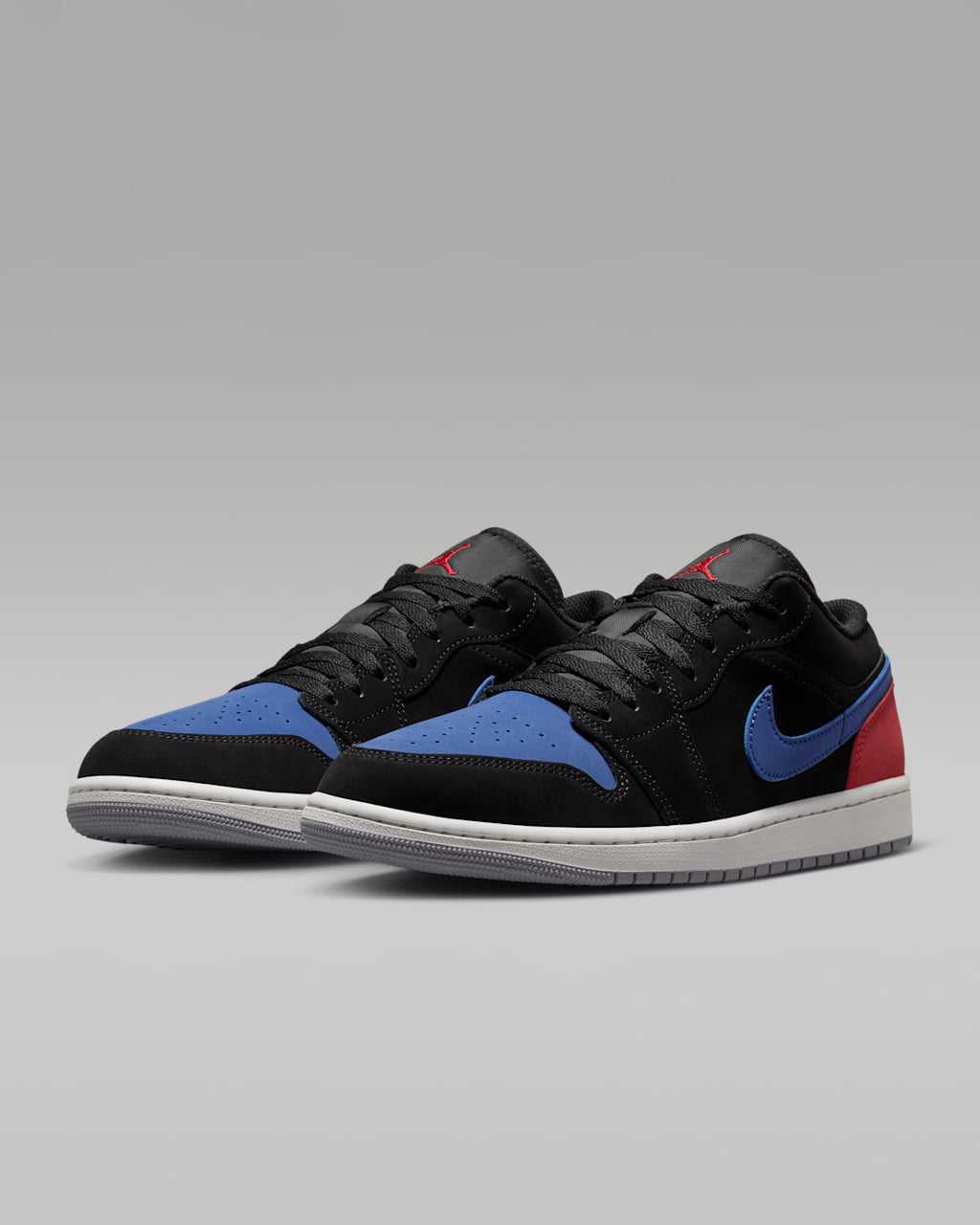 Air Jordan 1 Low  Black/True Blue 553558-049