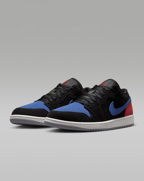 Air Jordan 1 Low  Black/True Blue 553558-049