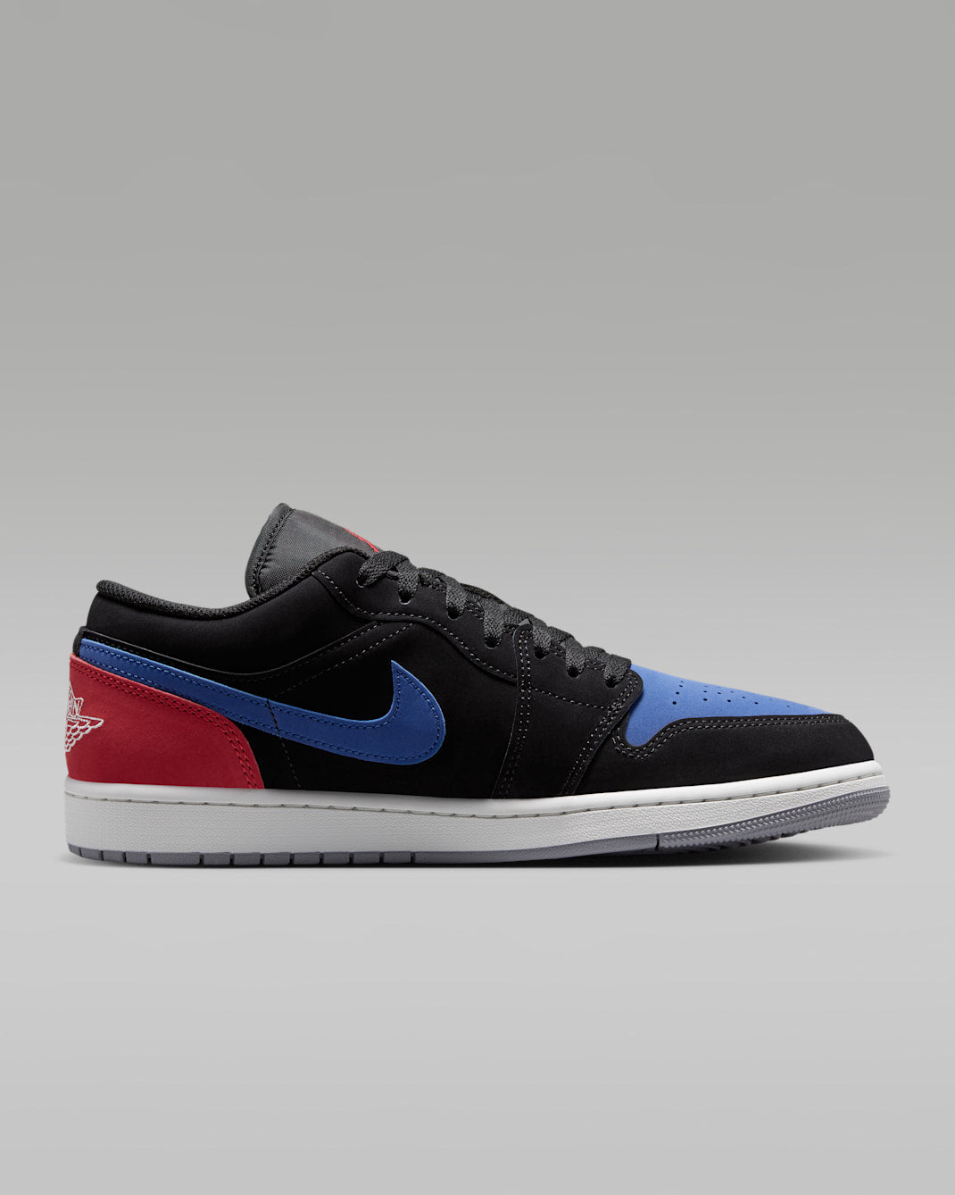 Air Jordan 1 Low  Black/True Blue 553558-049