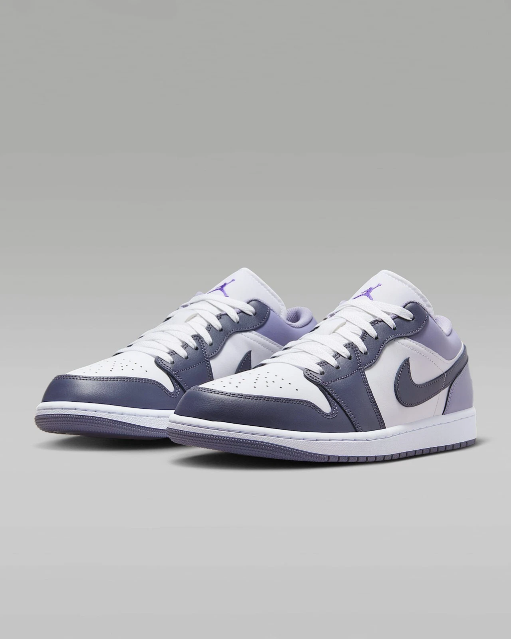 Air Jordan 1 Low 'White Purple' 553558-145