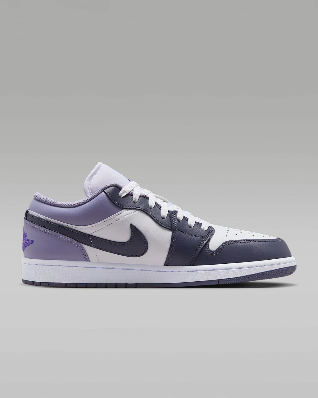 Air Jordan 1 Low 'White Purple' 553558-145