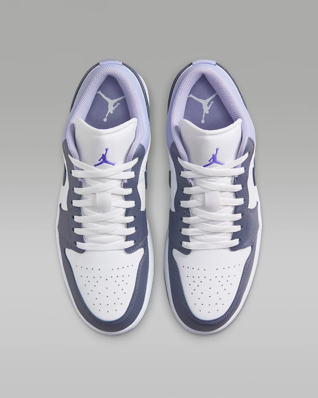 Air Jordan 1 Low 'White Purple' 553558-145