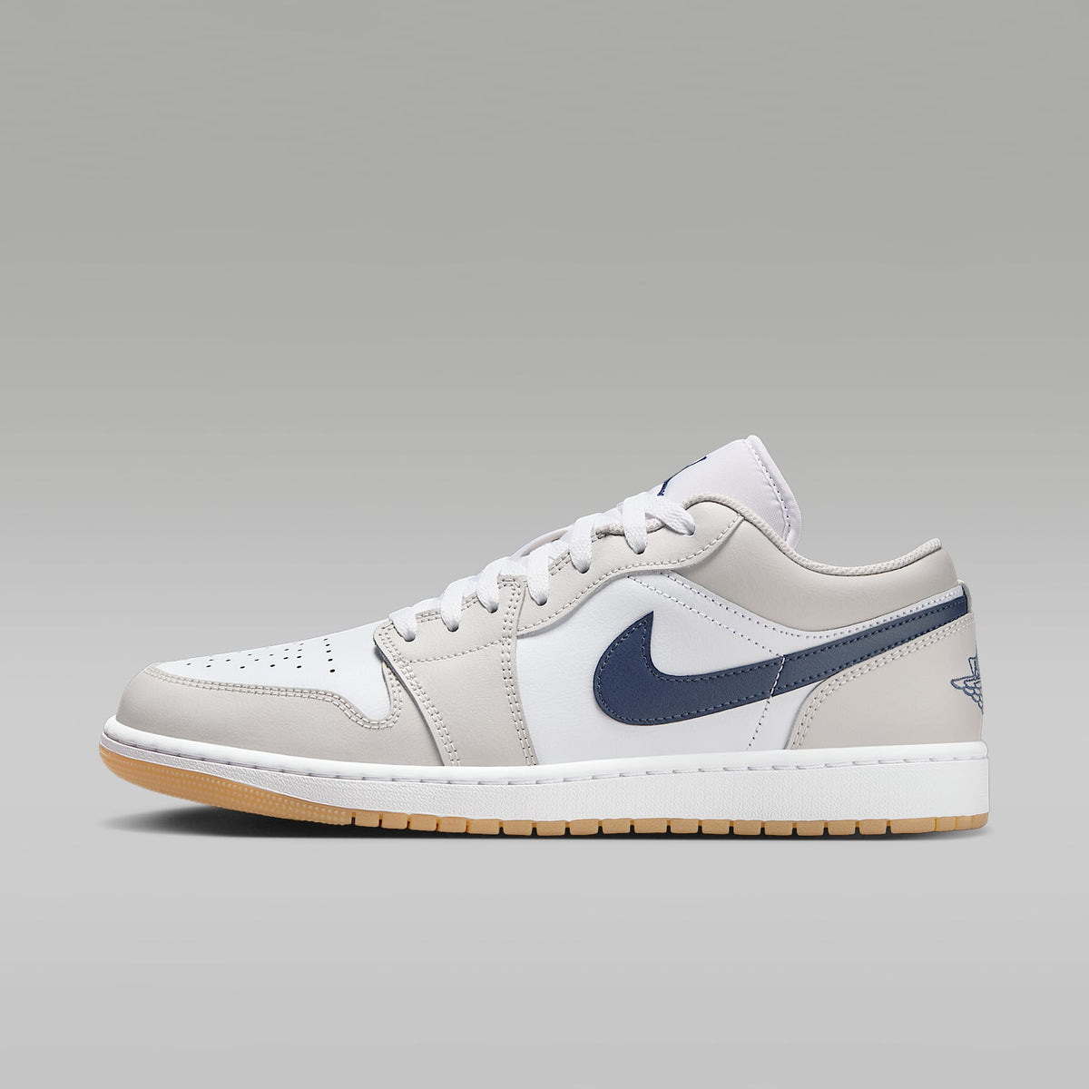 Air Jordan 1 Low White/Neutral Grey 553558-146