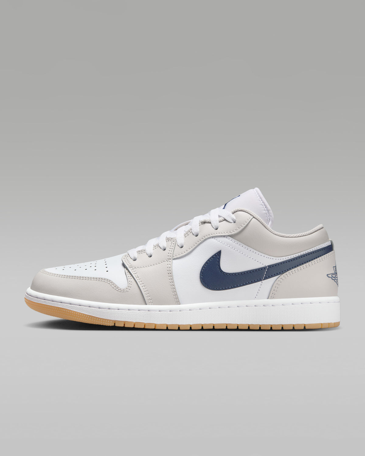 Air Jordan 1 Low White/Neutral Grey 553558-146