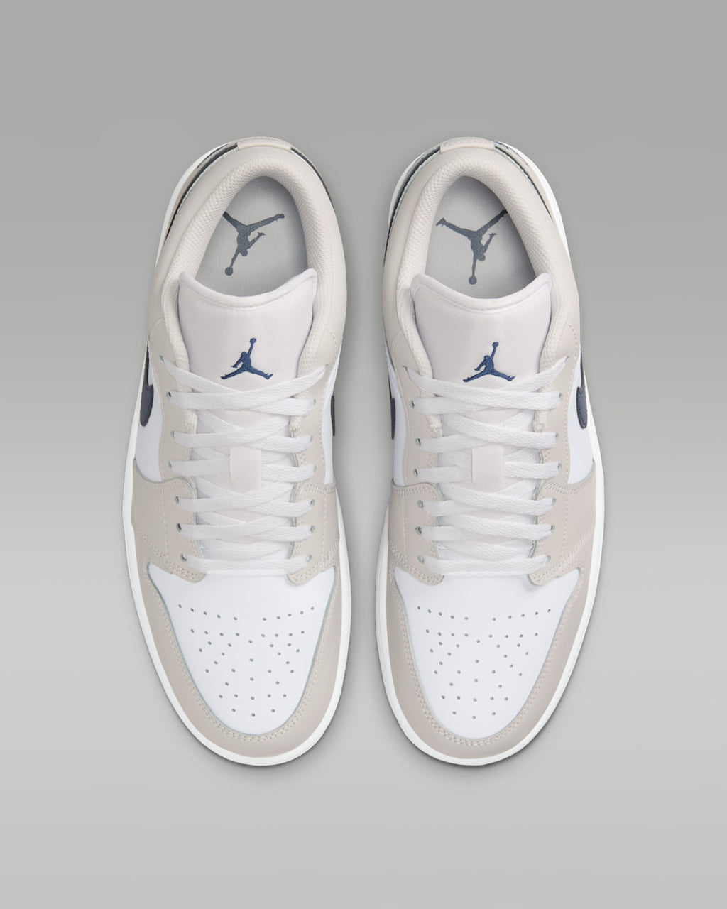 Air Jordan 1 Low White/Neutral Grey 553558-146