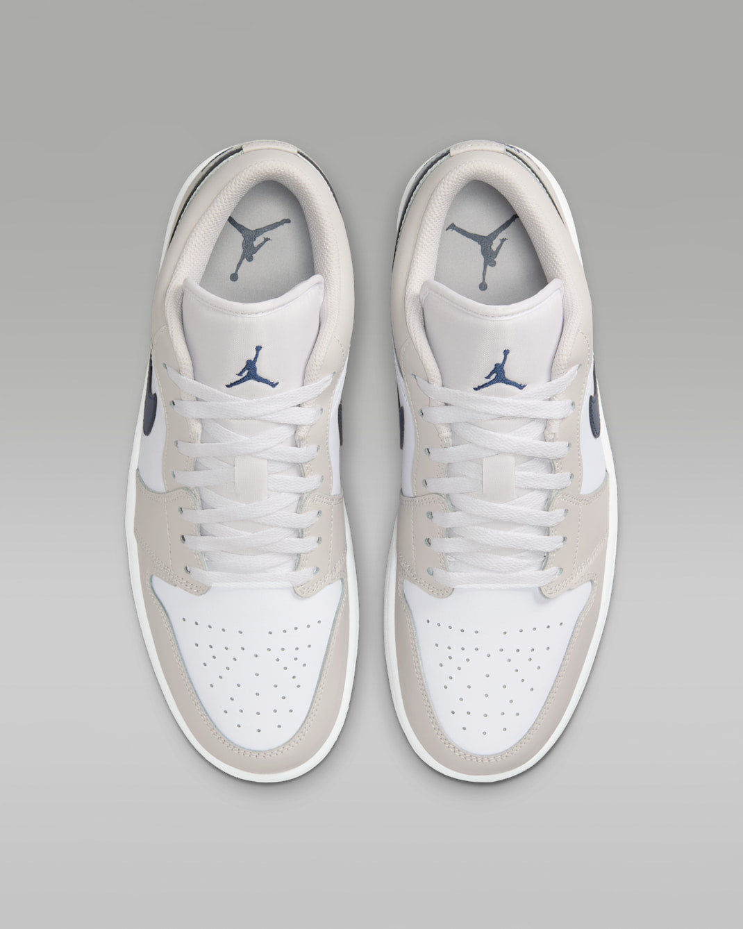 Air Jordan 1 Low White/Neutral Grey 553558-146