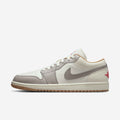 Air Jordan 1 Low 'Sail Fire Red College Grey' 553558-169