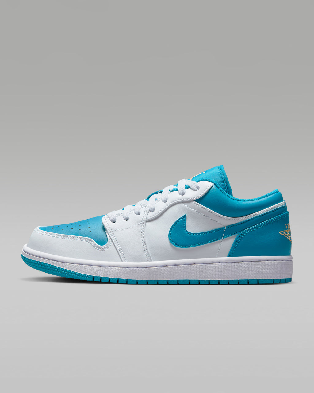 Air Jordan 1 Low White/Aquatone 553558-174