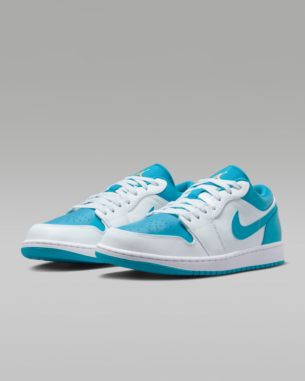 Air Jordan 1 Low White/Aquatone 553558-174