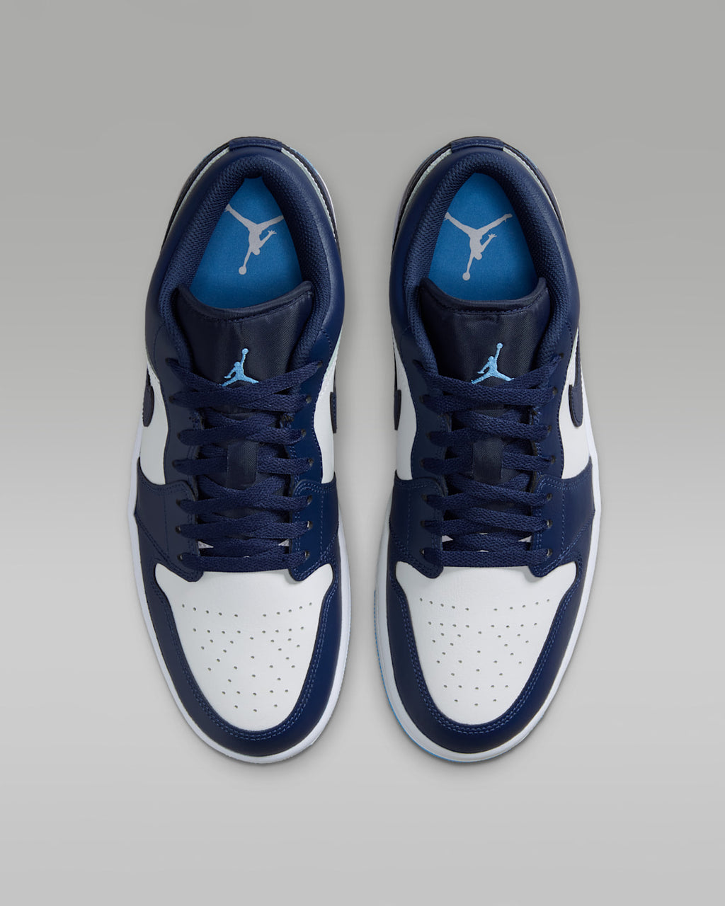 Air Jordan 1 Low Midnight Navy/White 553558-404