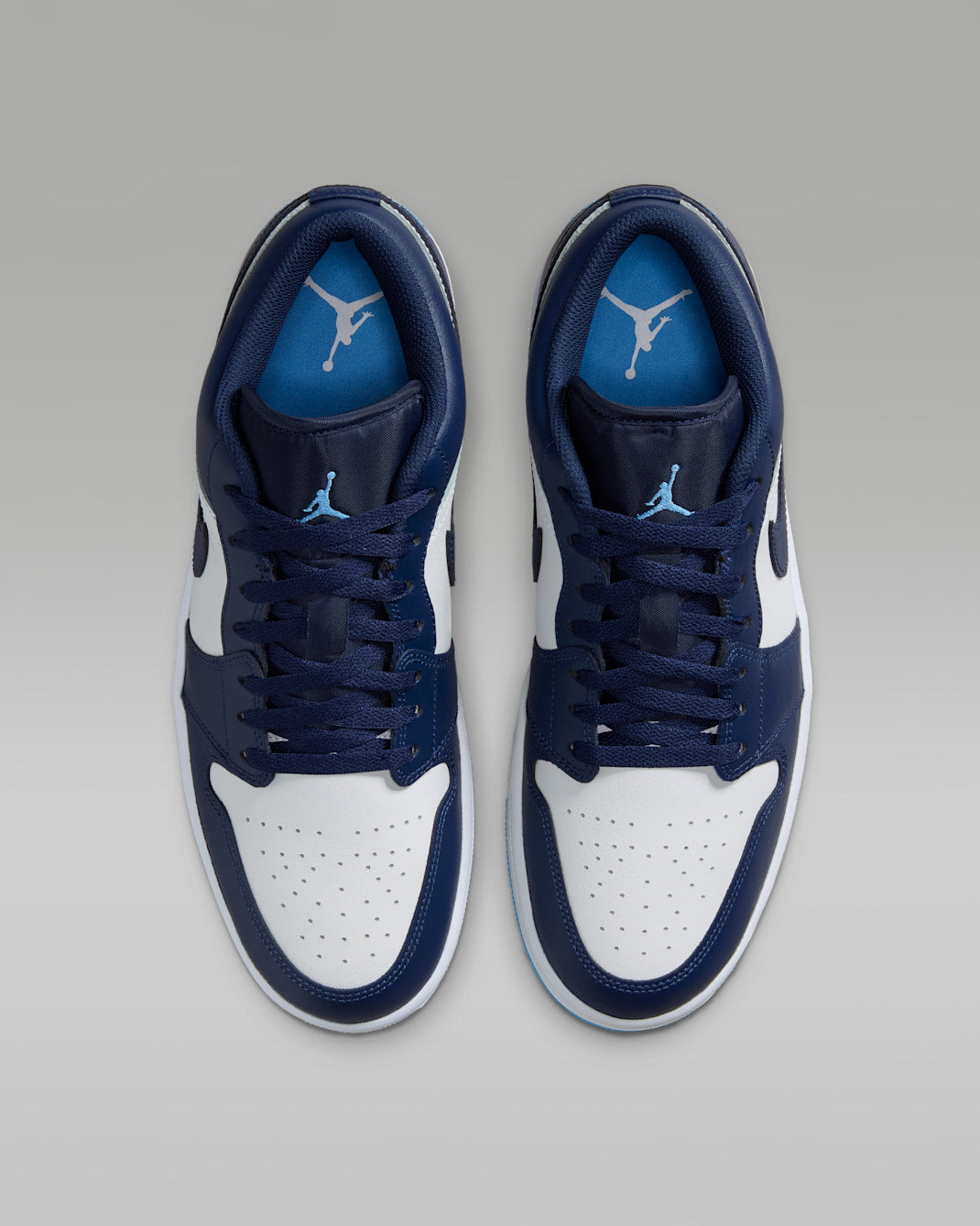 Air Jordan 1 Low Midnight Navy/White 553558-404