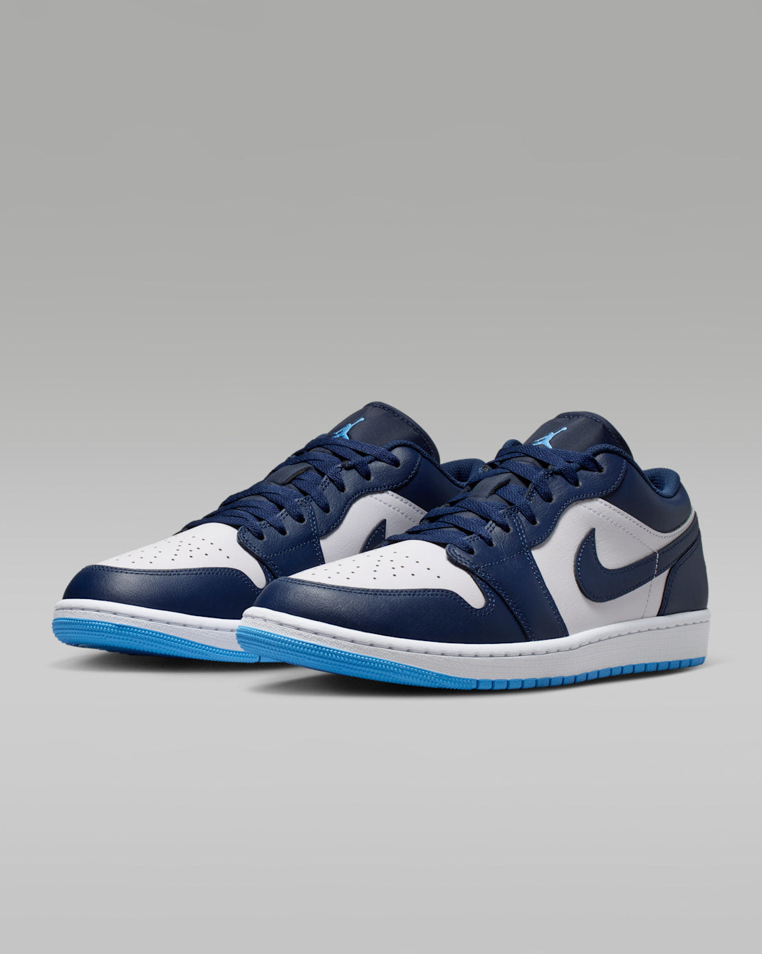 Air Jordan 1 Low Midnight Navy/White 553558-404