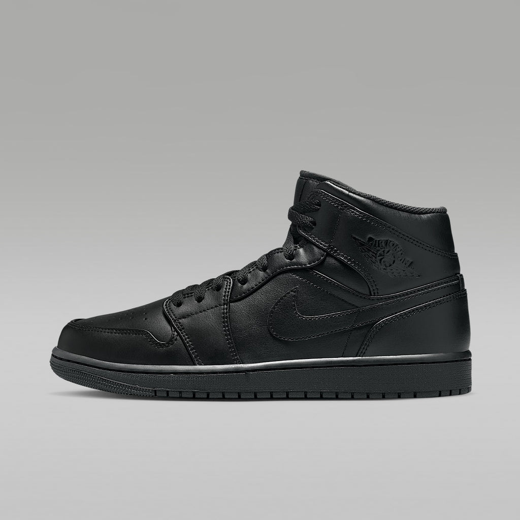 Air Jordan 1 Mid Black 554724-093