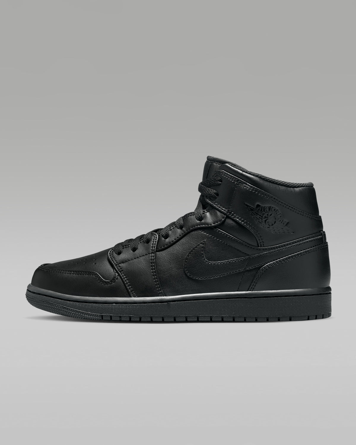 Air Jordan 1 Mid Black 554724-093