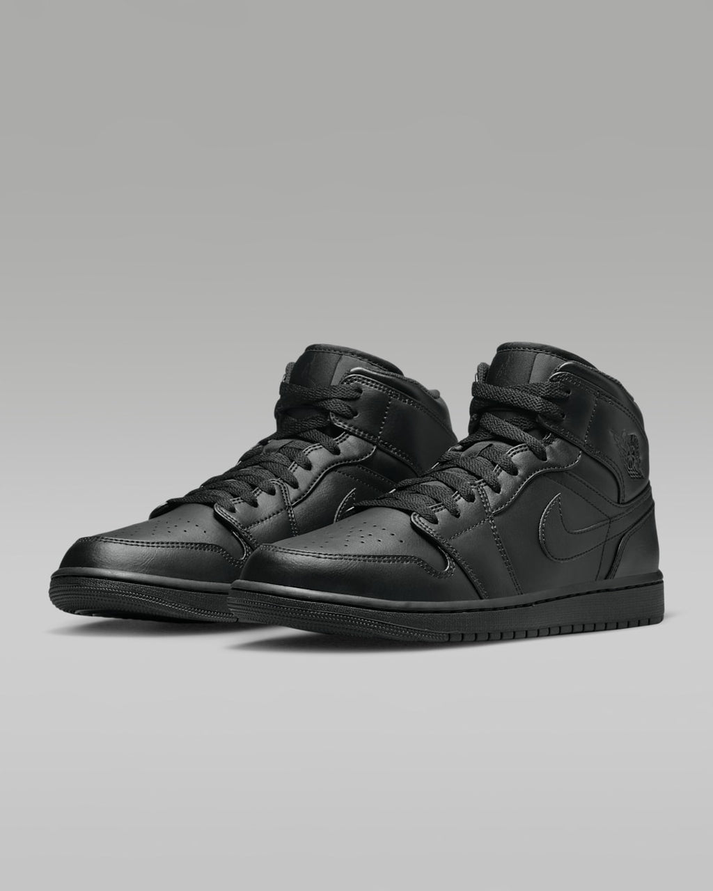Air Jordan 1 Mid Black 554724-093