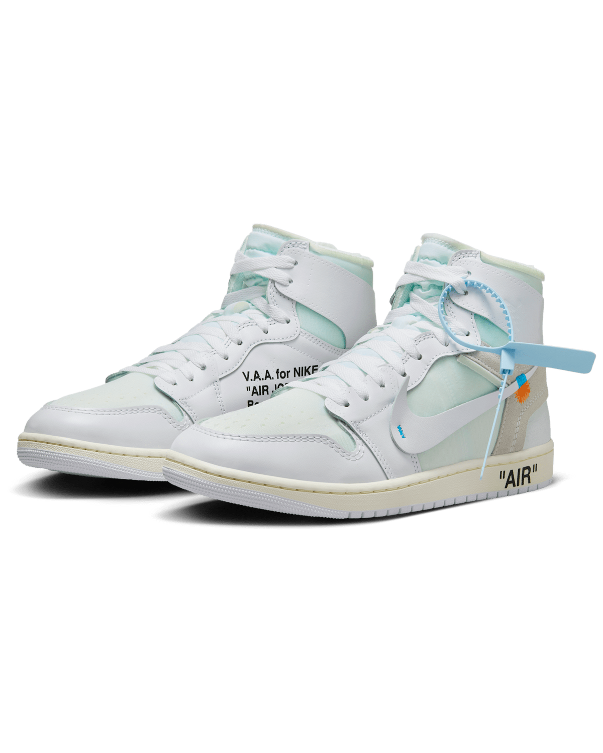 Air Jordan 1 High OG x Off-White Virgil Abloh Archive 'Alaska' AA3834-100