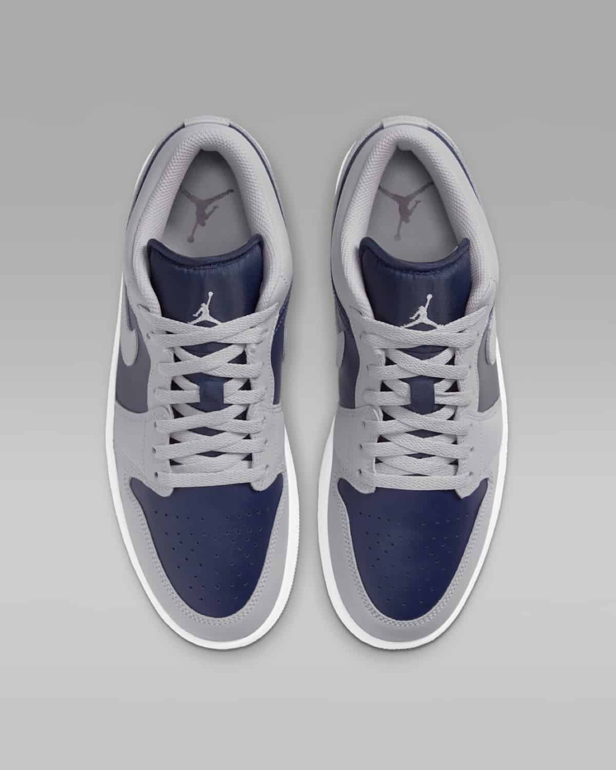 Air Jordan 1 Low 'Tech Grey College Navy' 553558-058