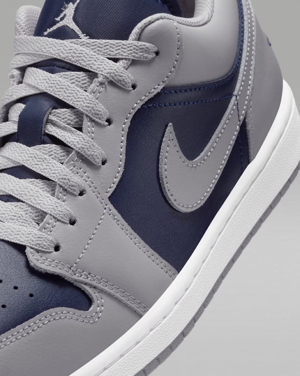 Air Jordan 1 Low 'Tech Grey College Navy' 553558-058