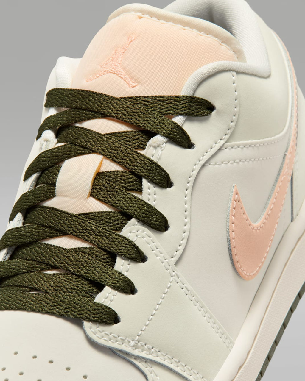 Air Jordan 1 Low 'Sail Crimson Tint' DC0774-111