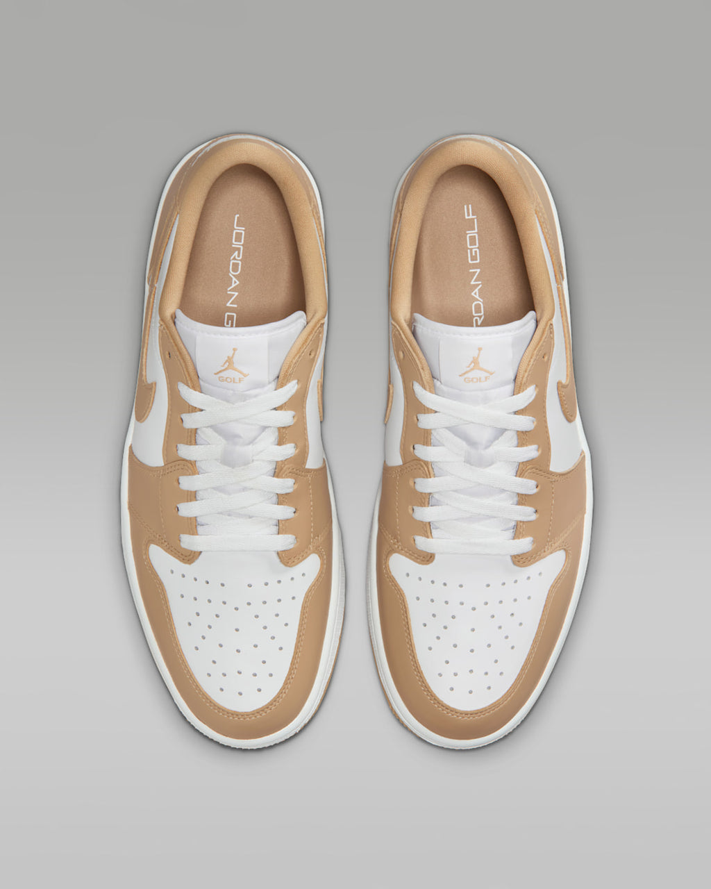 Air Jordan 1 Low Golf Shoes White/Linen DD9315-117