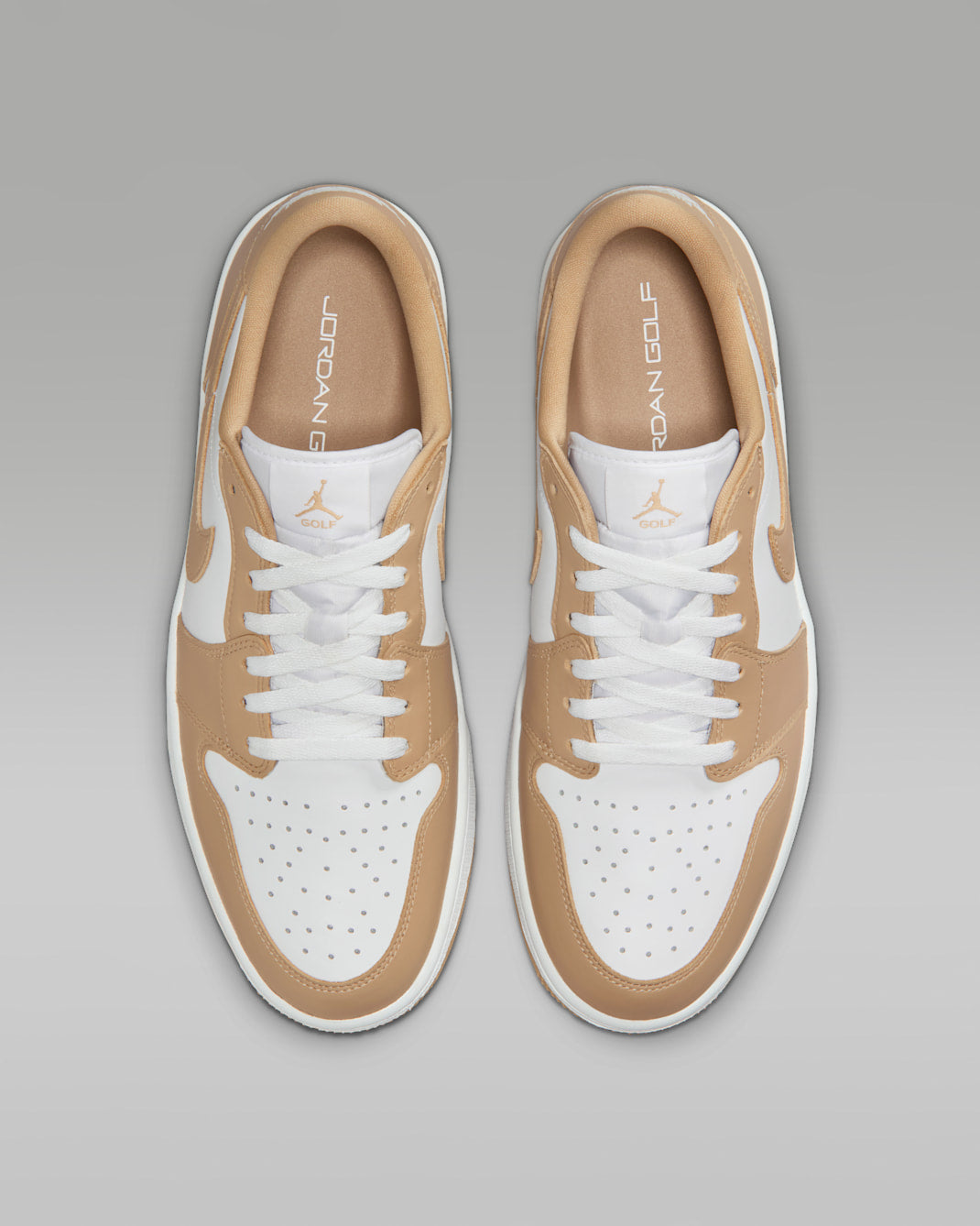 Air Jordan 1 Low Golf Shoes White/Linen DD9315-117