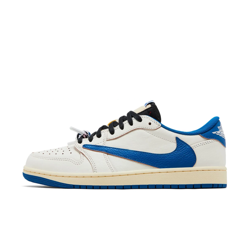 Air Jordan 1 Low x Travis Scott x Fragment 'Sail Military Blue' DM7866-104