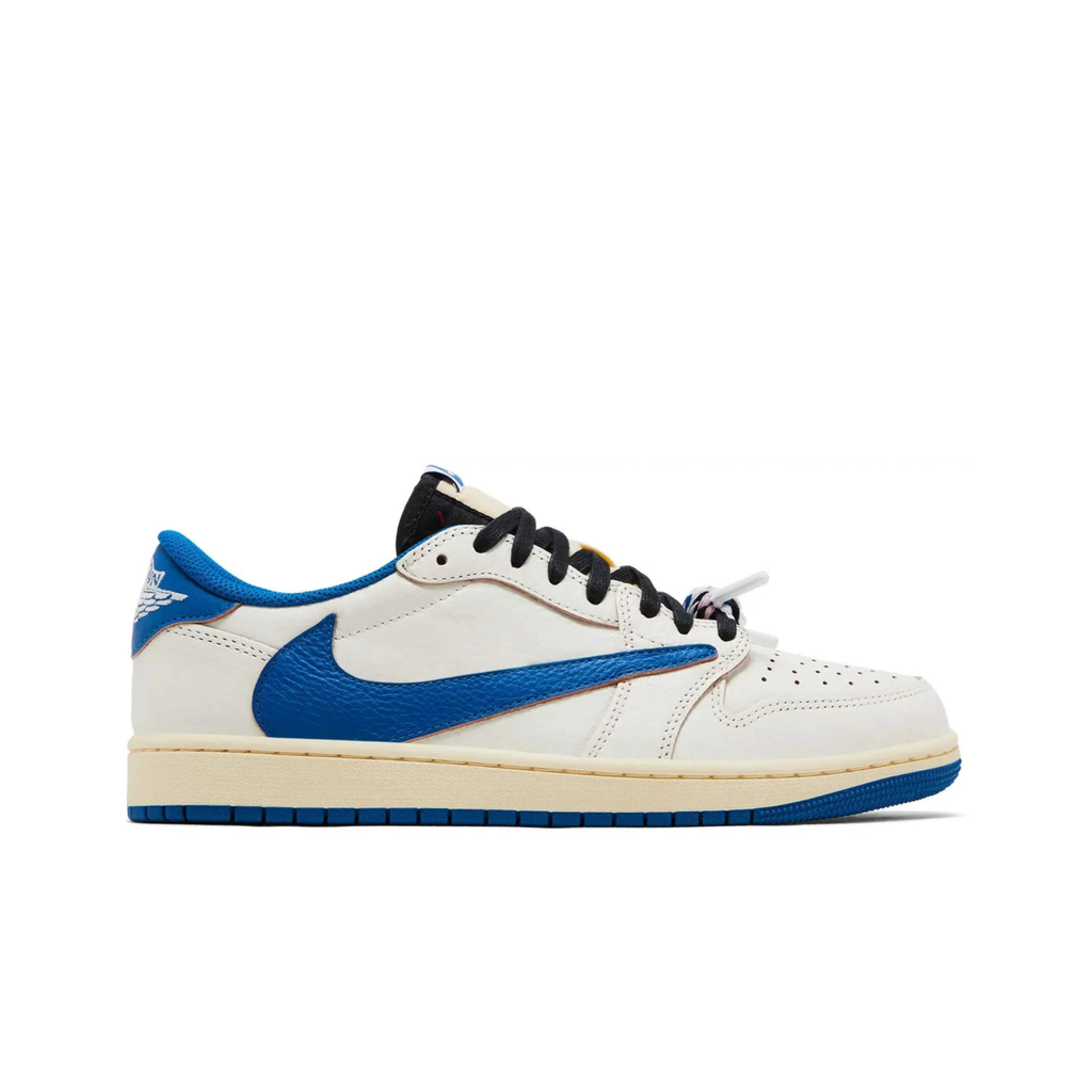 Air Jordan 1 Low x Travis Scott x Fragment 'Sail Military Blue' DM7866-104