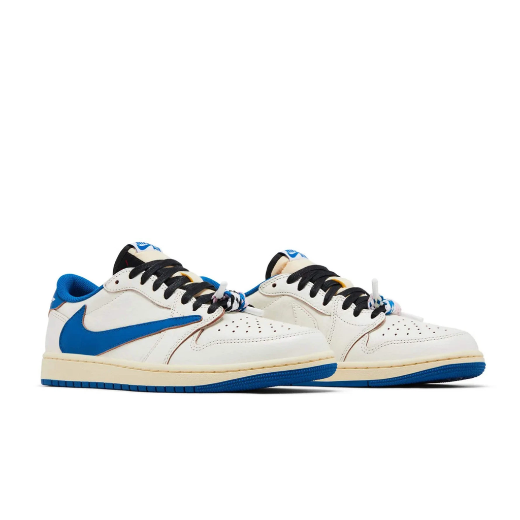 Air Jordan 1 Low x Travis Scott x Fragment 'Sail Military Blue' DM7866-104