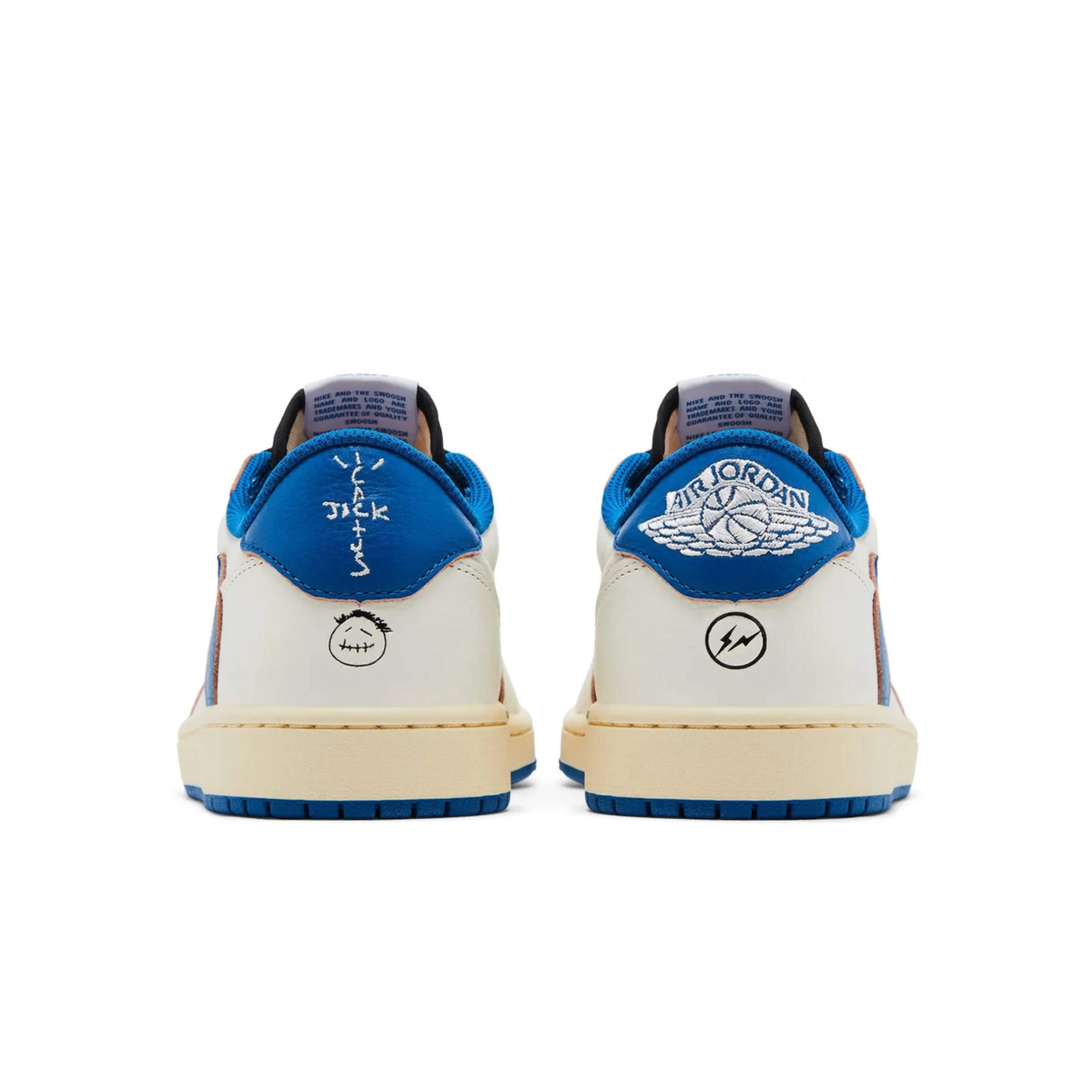 Air Jordan 1 Low x Travis Scott x Fragment 'Sail Military Blue' DM7866-104