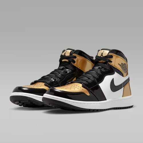 Air Jordan 1 High Golf 'Patent Gold Toe' DQ0660-002