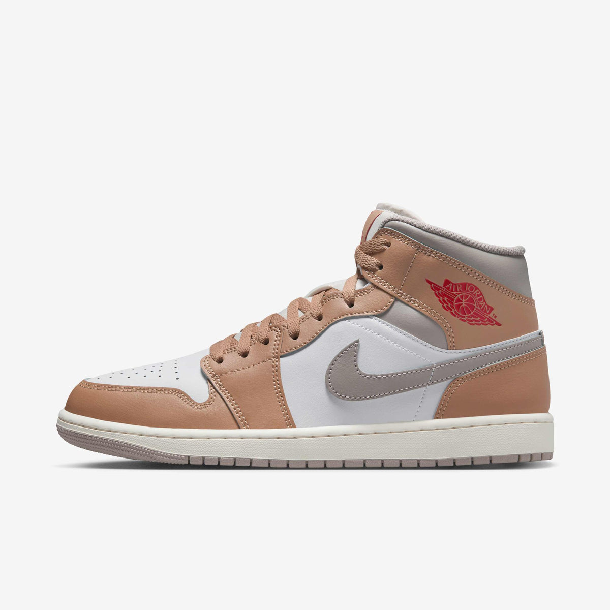 Air Jordan 1 Mid 'Rattan White College Grey' DQ8426-200