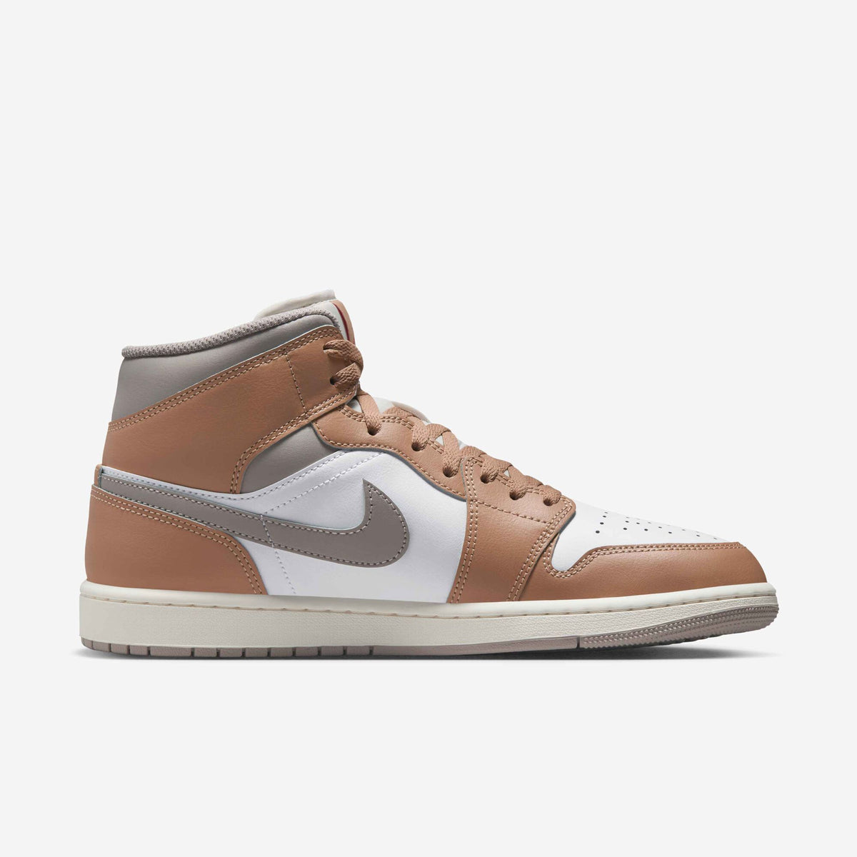 Air Jordan 1 Mid 'Rattan White College Grey' DQ8426-200