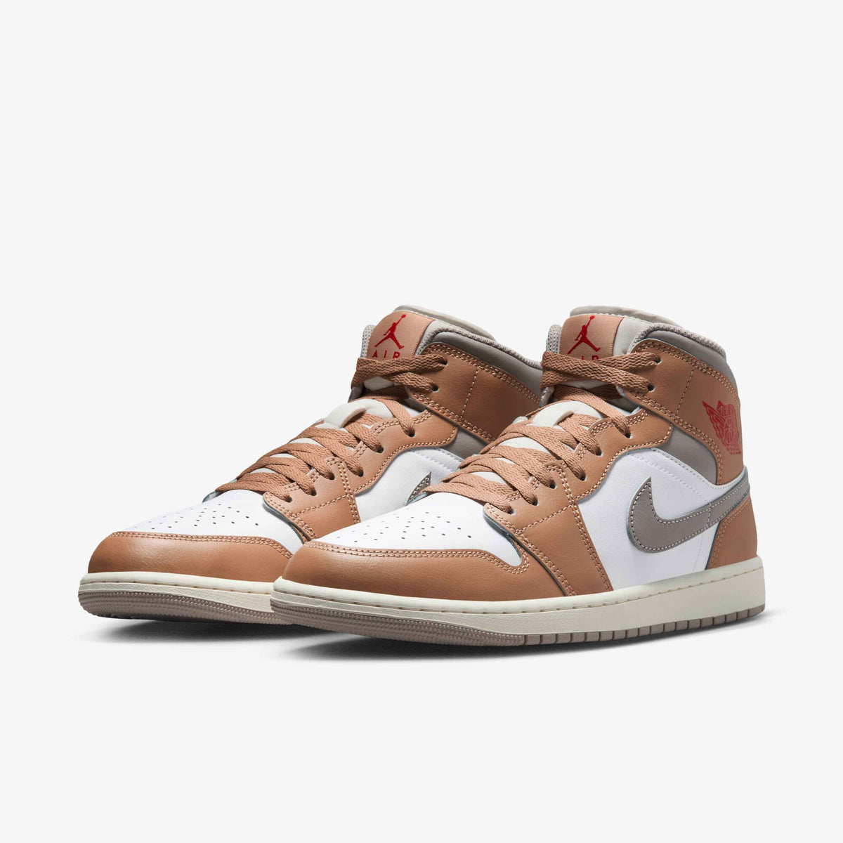 Air Jordan 1 Mid 'Rattan White College Grey' DQ8426-200